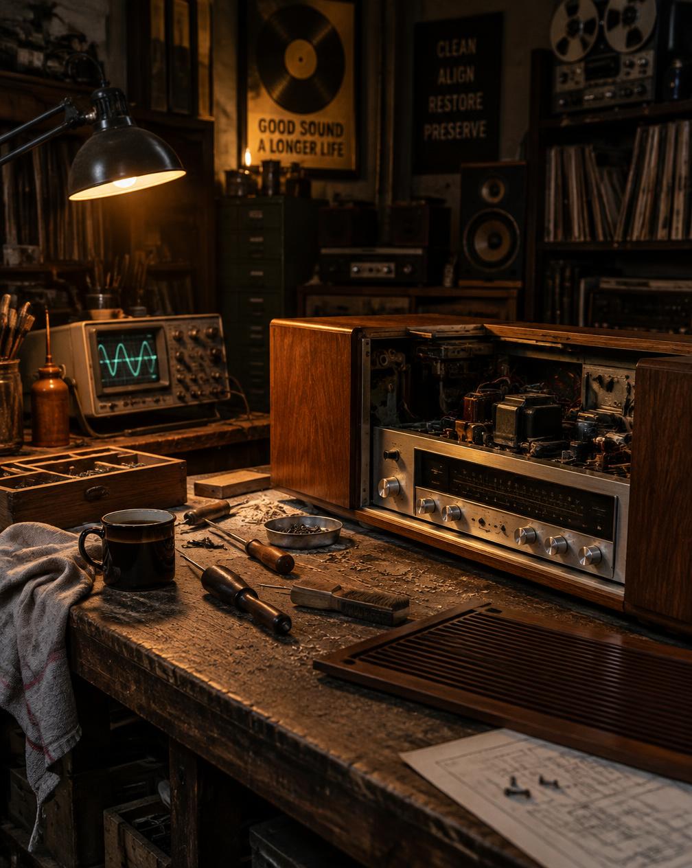 The restoration workshop